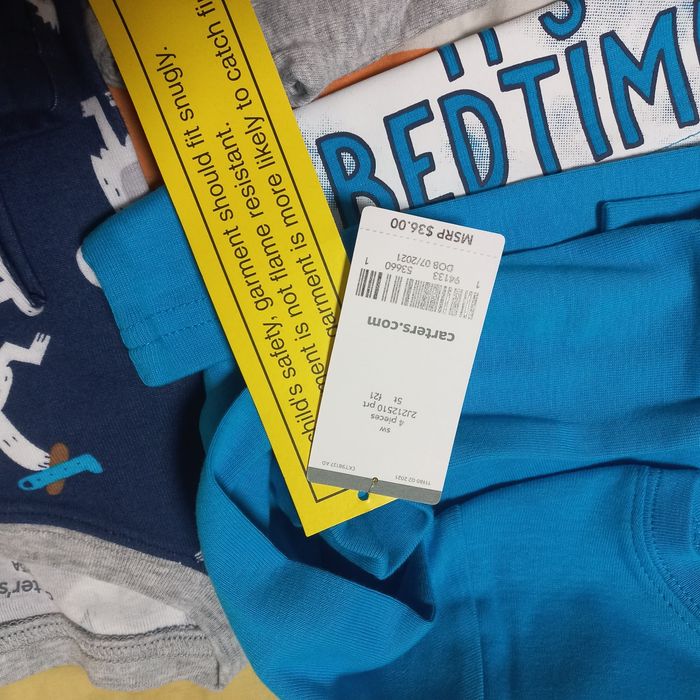 Піжами картерс для хлопчика