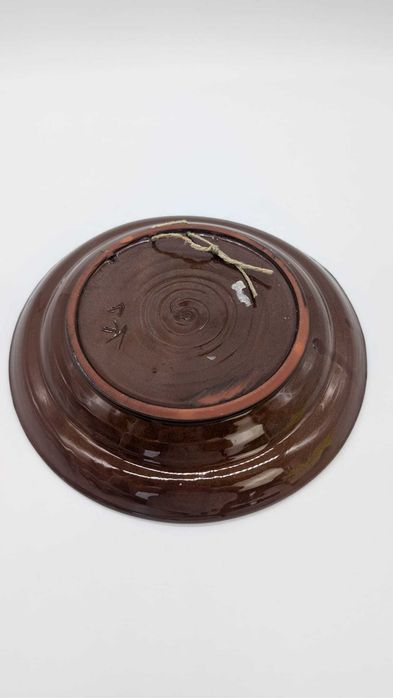 Talerz ceramiczna, ręcznie malowana