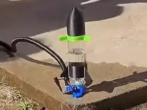 Foguete Robótico com Garrafa PET e Lançador