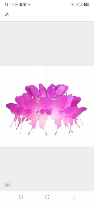 Lampa wisząca Farfalla / motyle