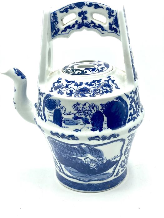 Bule porcelana chinesa