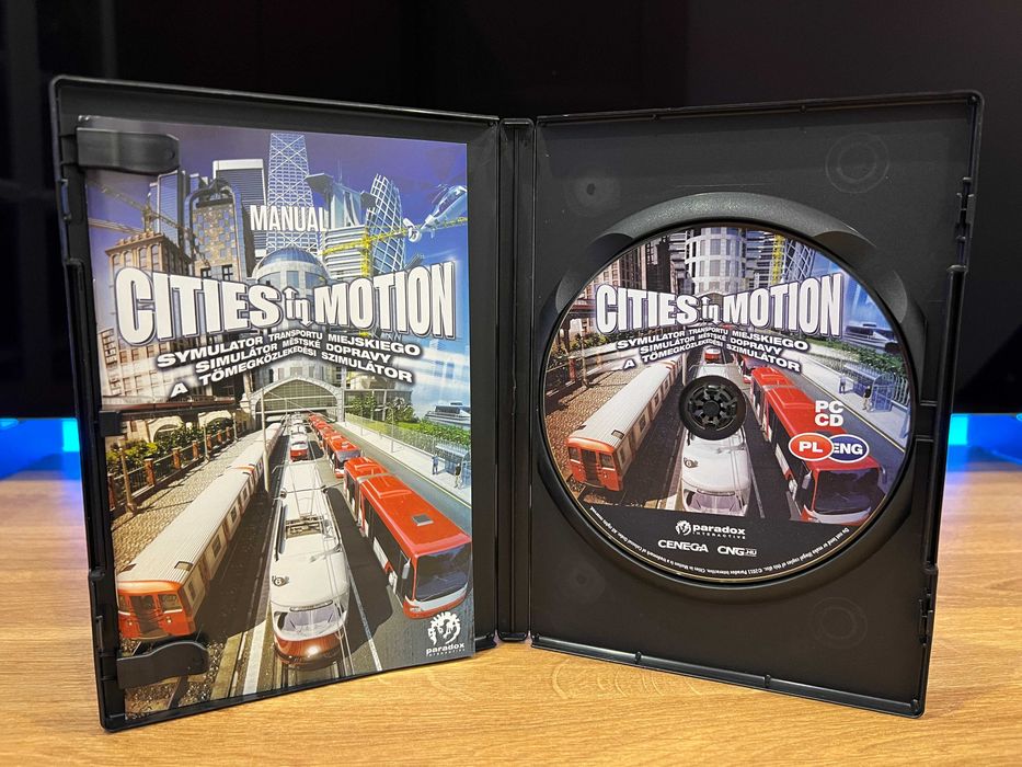 Cities in Motion (PC PL 2011) DVD BOX kompletne premierowe wydanie