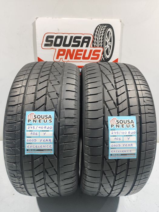2 pneus semi novos 275-40R20 Good Year - Oferta dos portes