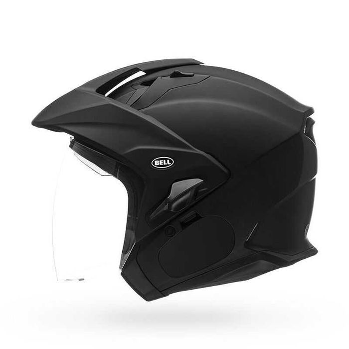 Capacete BELL MAG-9 Preto MATE + SENA Intercomunicador