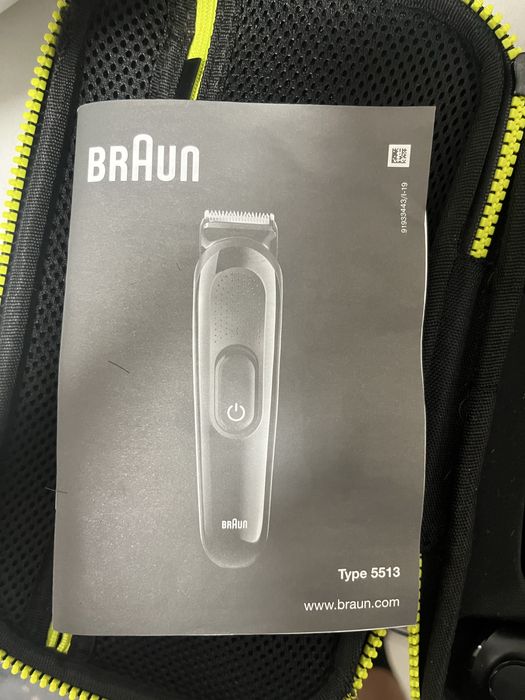 Maszynka do strzyżenia trymer Braun 5513 6w1