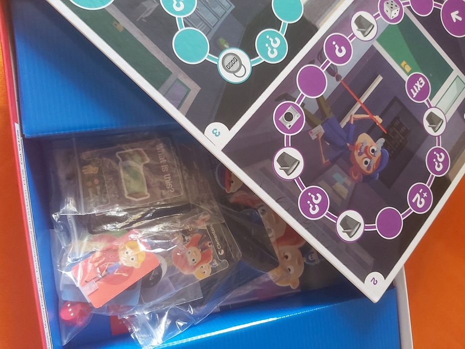 Mystery English jogo tabuleiro