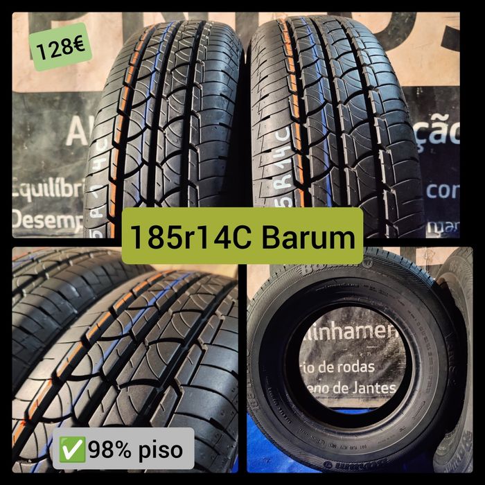 Pneus  semi novos 185r14C