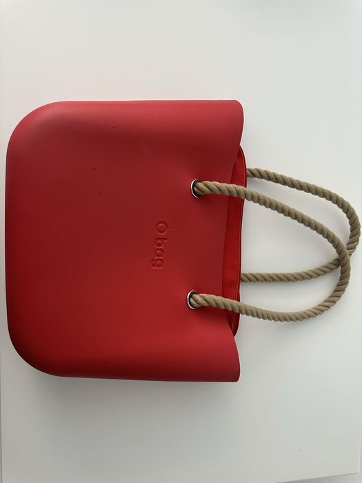 Obag oryginalna torebka czerwona duża Wrocław Toruń