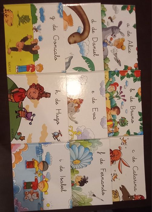 Colecção completa de Os Meus Primeiros Passos na Leitura da Salvat.