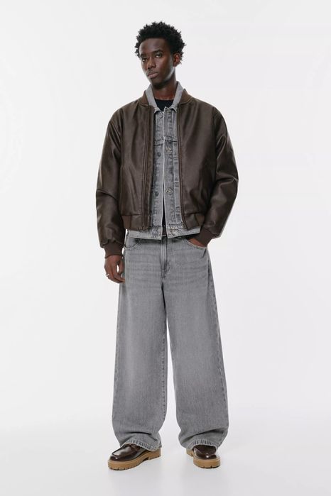 Куртка на Весну PULL&BEAR Bomber Jacket Оригінал Ветровка Новая Бомбер