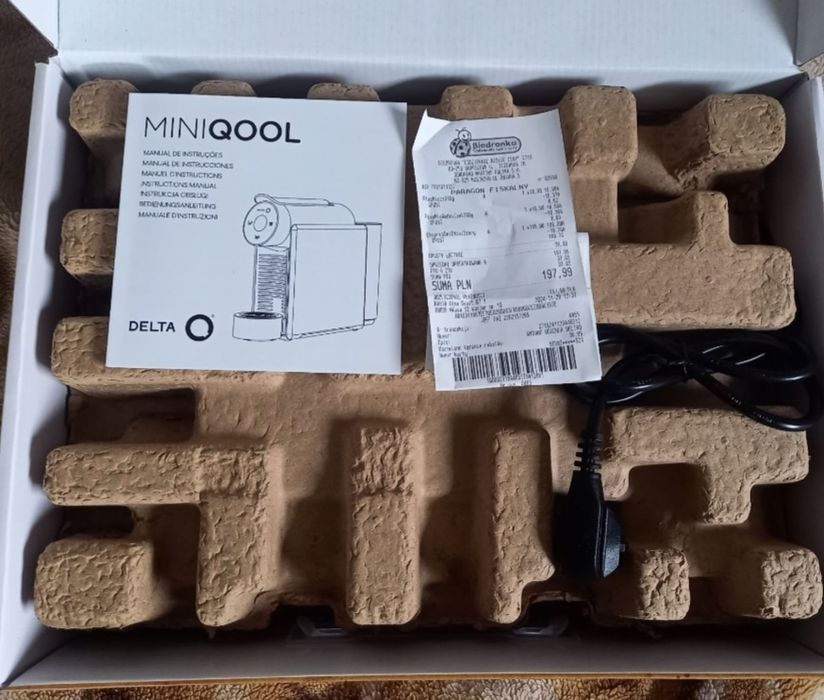 Ekspres do kawy delta Q mini qool Nowy