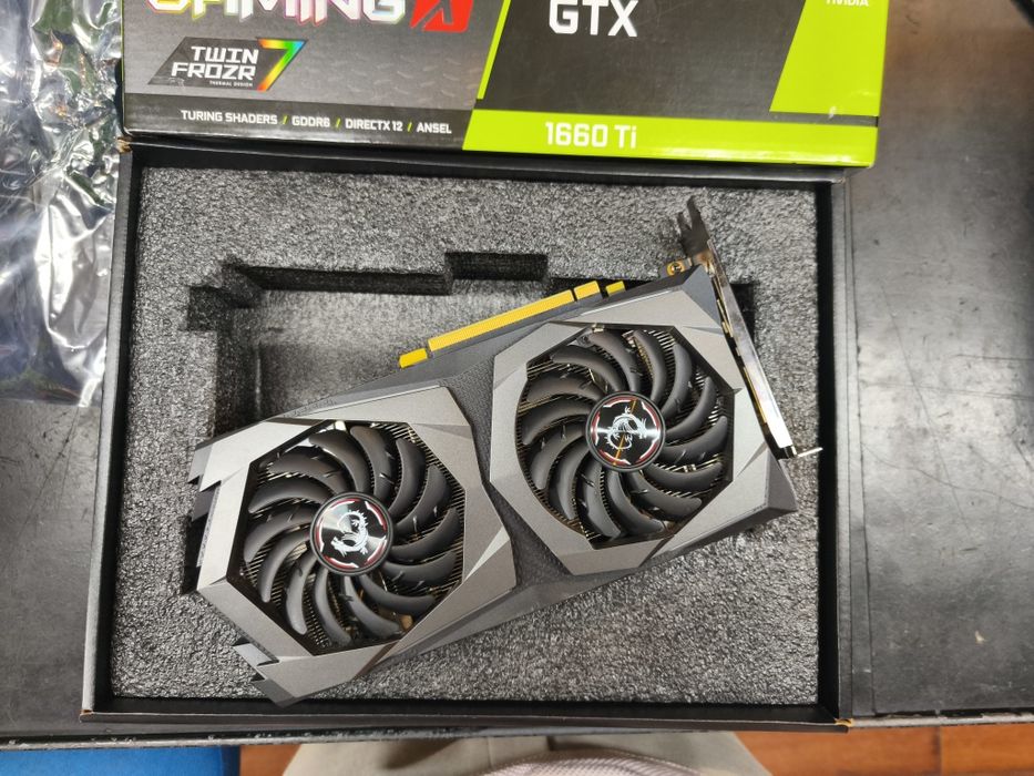 GTX 1660 Ti MSI - Placa Gráfica