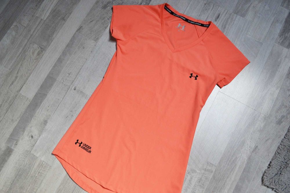 Pomarańczowa koszulka Under Armour sportowa L