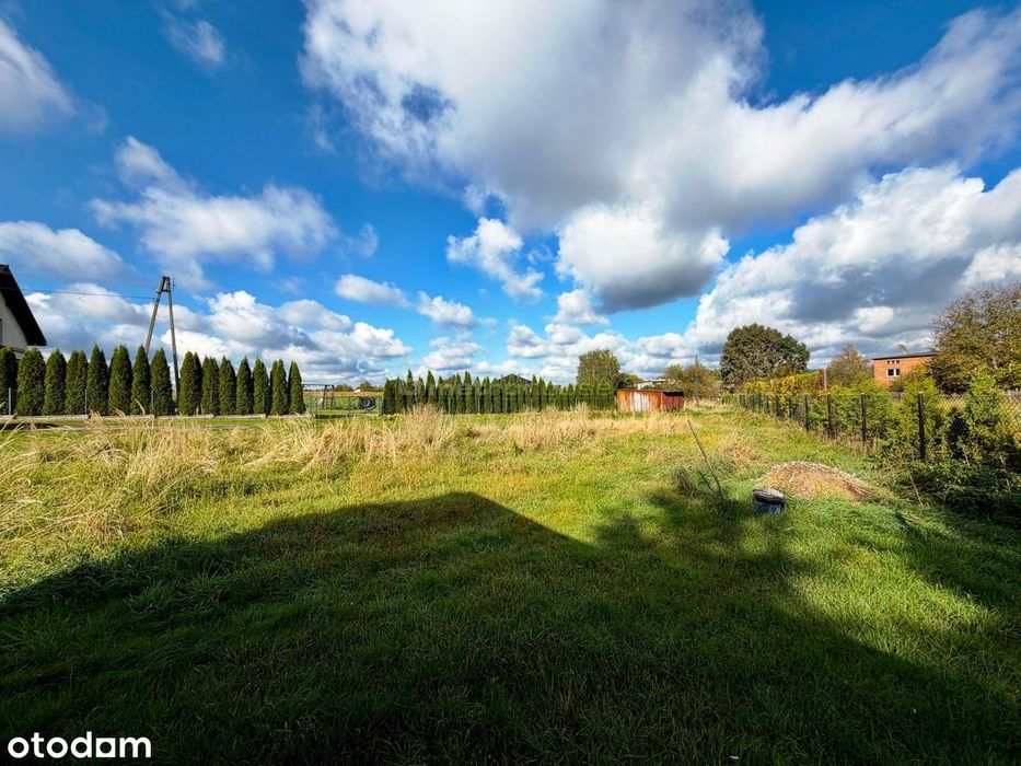 Działka 1188 m² / tylko 4 km od A1!