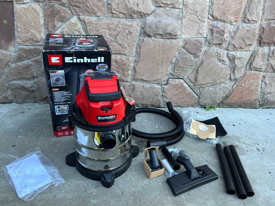 Акумуляторний пилосос Einhell TC-VC 18/20 Li S - Solo бу