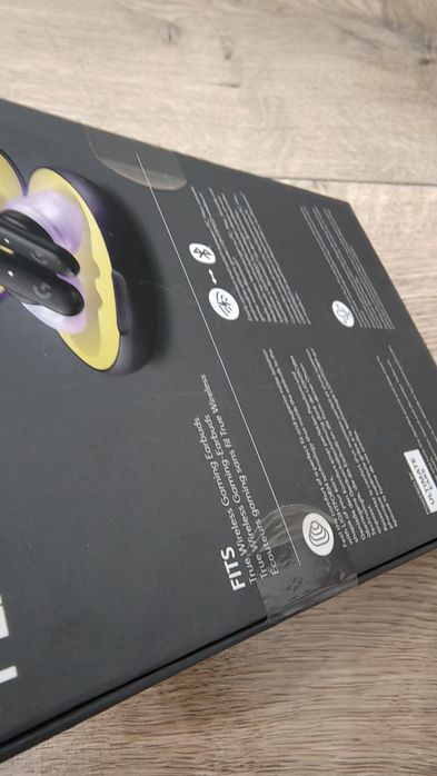Logitech G Fits Czarne - nowe, nie odpakowane słuchawki dokanałowe