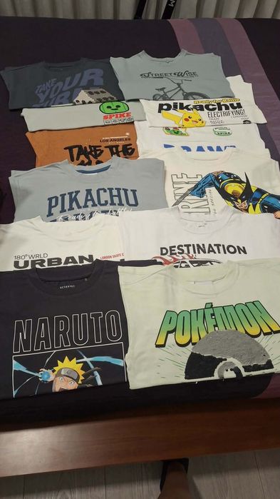 Roupa de meninos tamanho 8 e 9 anos