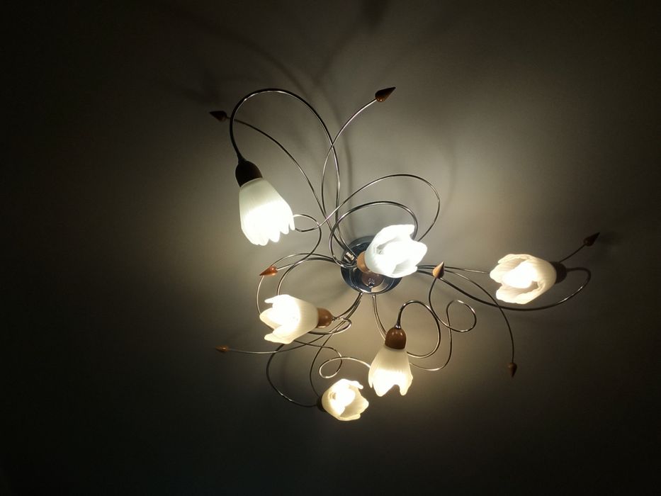 Люстра на 6 плафонів