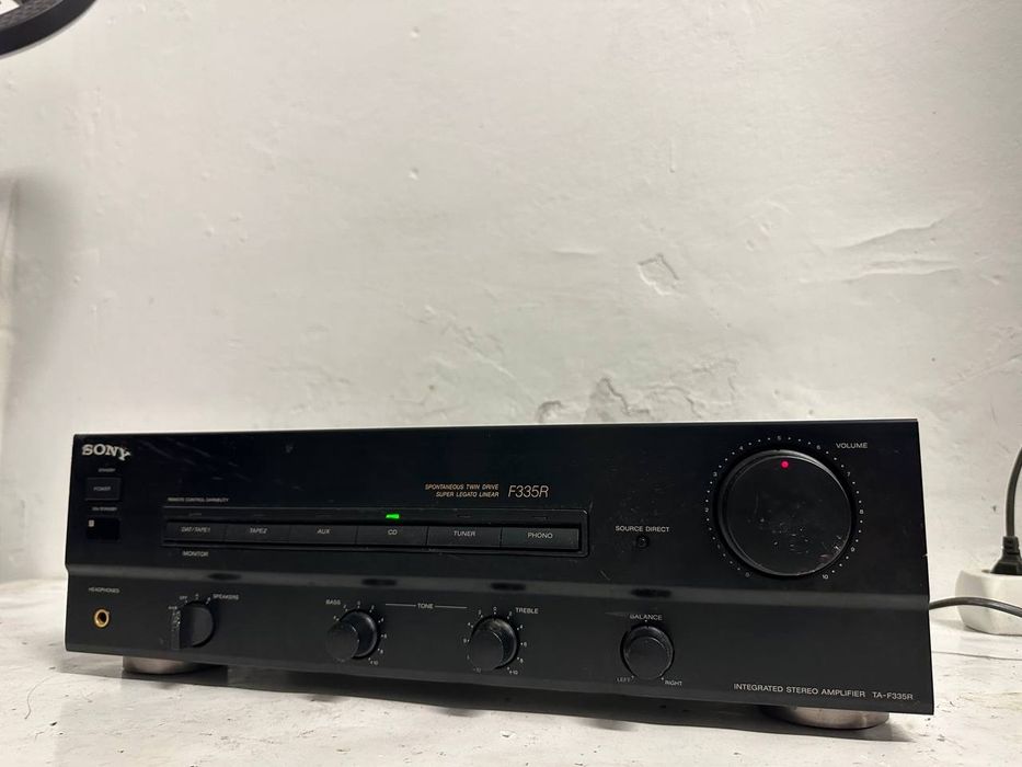 Wzmacniacz Sony TA-F335R | 2×55 W | Phono MM | Source Direct | 7–100 000 Hz