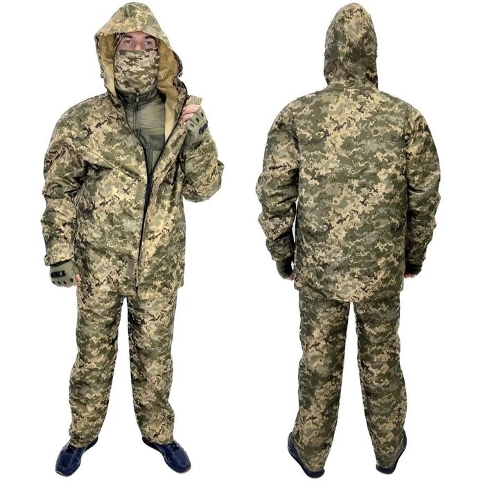 Дощовий костюм піксель. Дощовик армійський розмір M/R