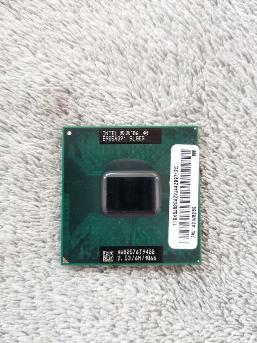Процесор для ноутбука Core 2 Duo T9400