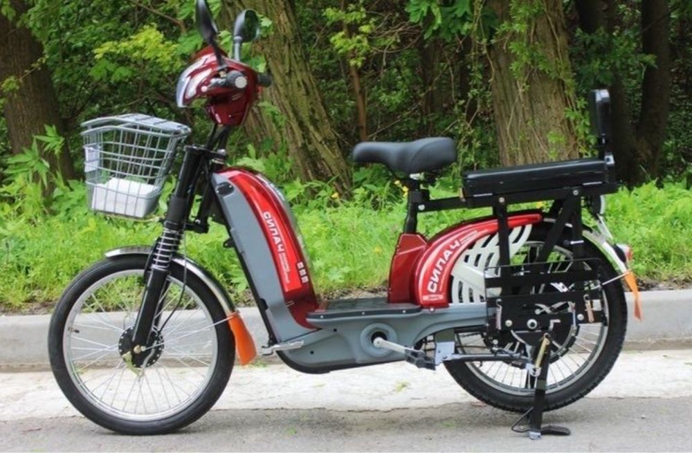 Велосипед силач з новою батареєю