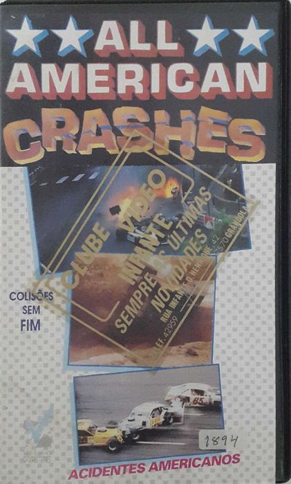 87° Pack de 8 filmes VHS