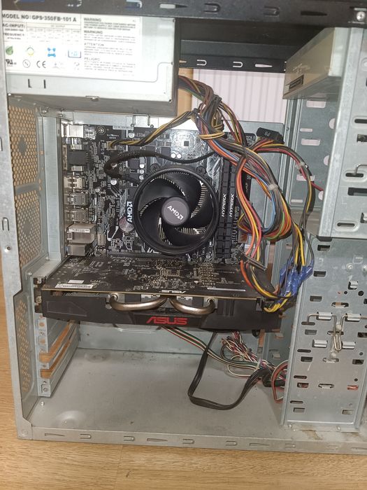 Ігровий ПК Ryzen 5 1600 AF / GTX 1060 6GB / 16 GB RAM / 500gb ssd