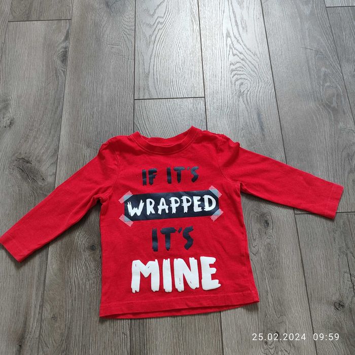 Bluzka z długim rękawem Nutmeg rozm 80-86