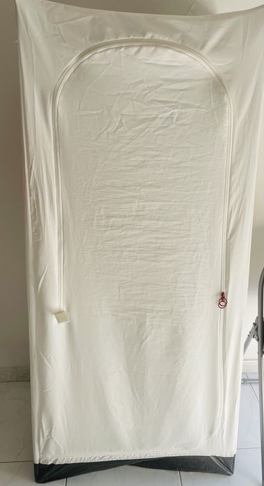 Roupeiro Portátil IKEA VUKU (Branco) + Oferta de 10 cabides