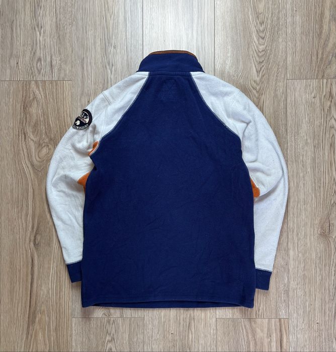 Napapjiri Center Logo Męski S Polar rozpinany 1/4 ZIP Fleece Gorpcore Outdoor