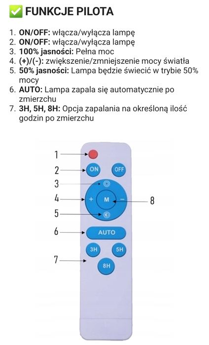 Lampa solarna uliczna Led Light High Standart 1200W, latarnia