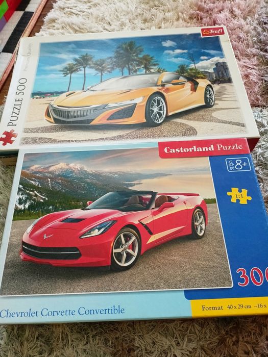 Puzzle auta wyścigowe