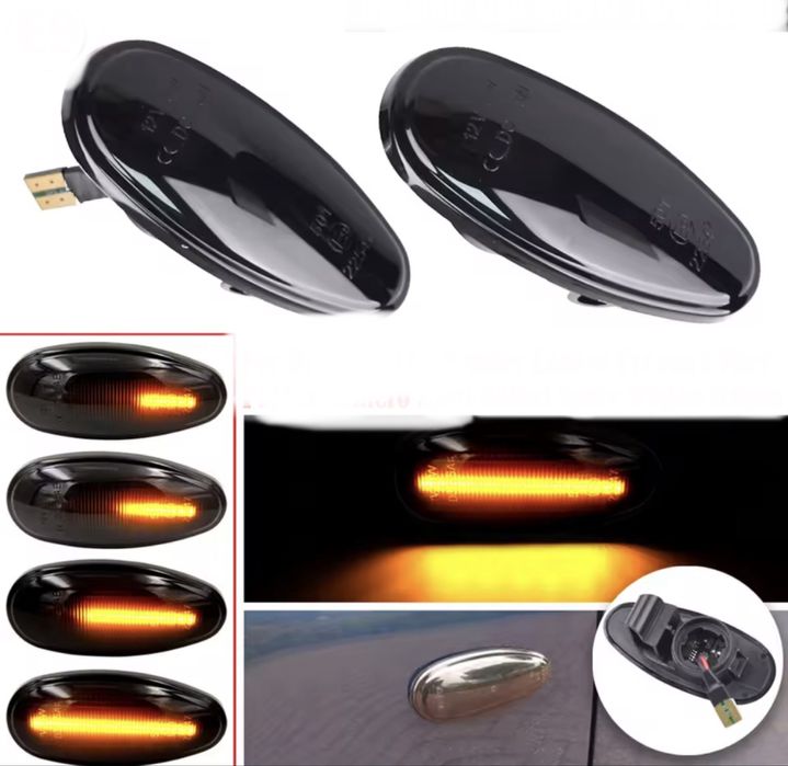 Led Динамічні Поворотники Mitsubishi Pajero Montero Shogun MK3 Magna