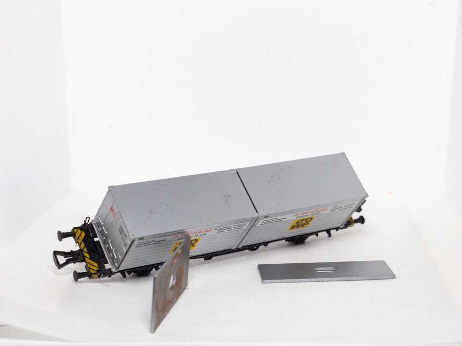 Carruagem Fleischmann Contentores: "UK-Switzerland Container Service"