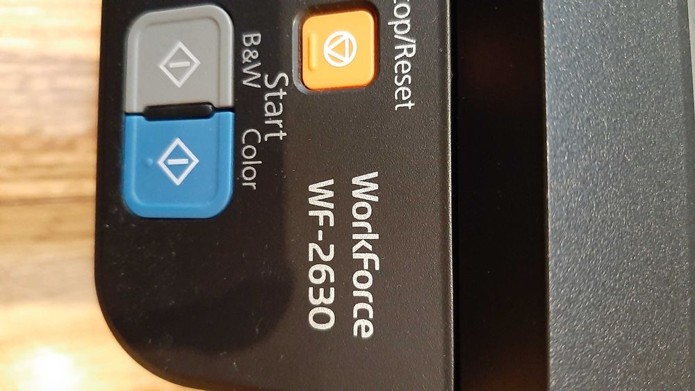 Impressora Epson Workforce WF 2630 para peças ou para digitalizador