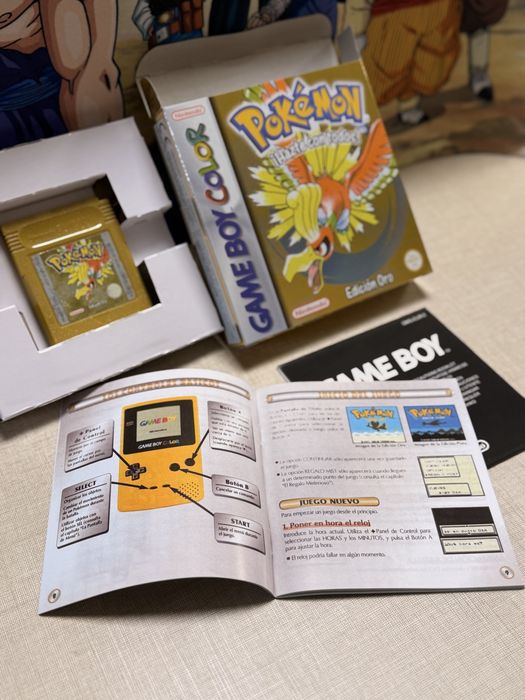 Pokémon Gold Edición Oro Game Boy Color (Español)