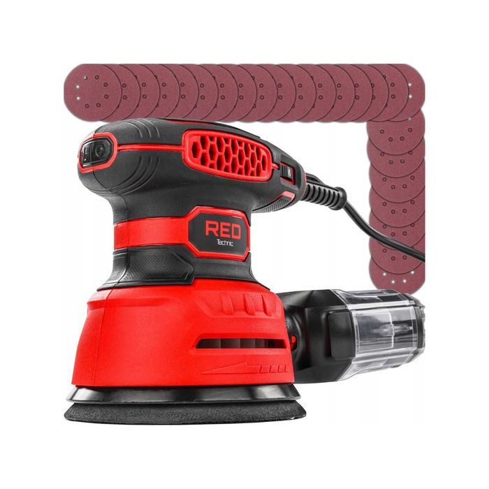 Szlifierka oscylacyjna 1100W zestaw tarcz