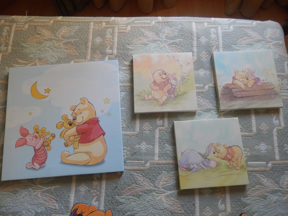 Quadros decorativos Winnie Pooth