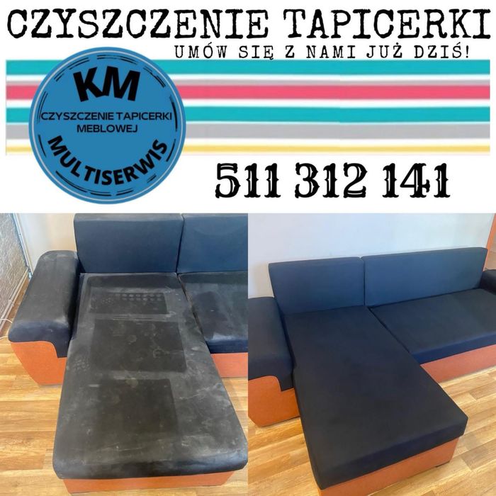 Czyszczenie/ Pranie/ Odświeżanie Tapicerki Meblowej, Kanap, Narozników