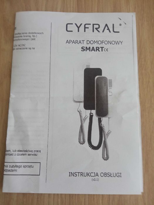 Aparat domofonowym Cyfral