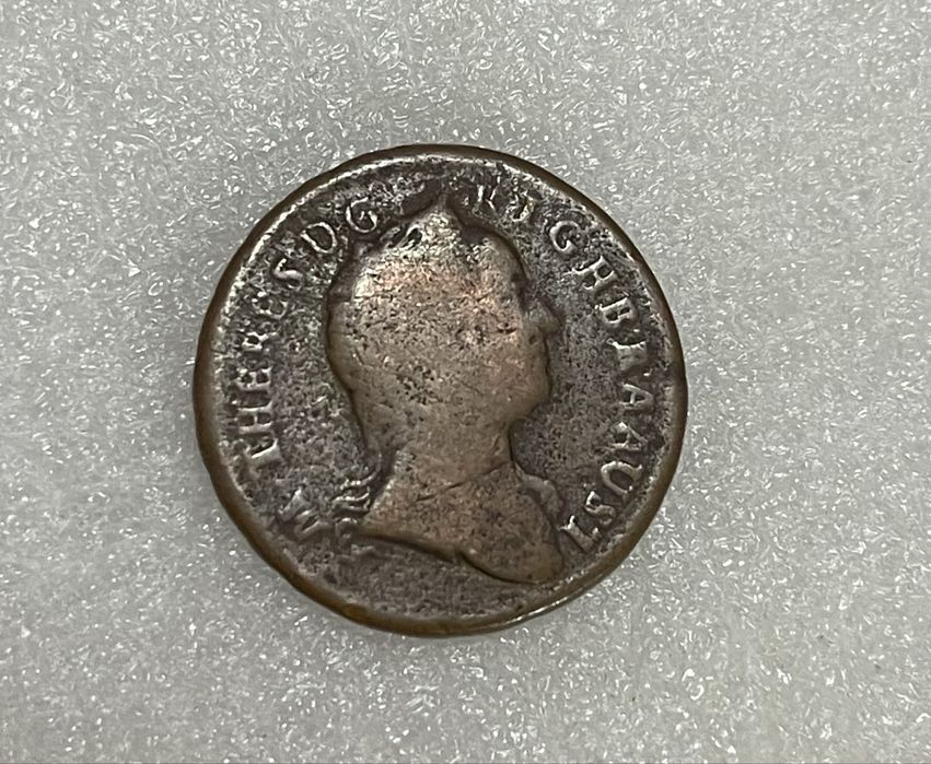 Австрійські монети 1 крейцер,1762р. Franz Joseph I, 2 шт