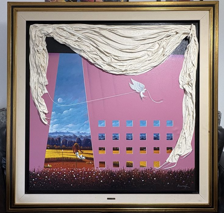 Quadro Pintado pelo artista Amorelli