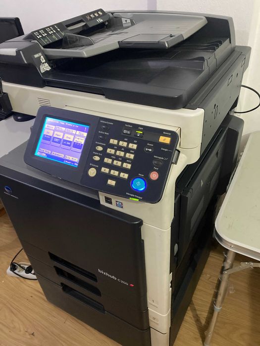 Impressora Laser Kokica BIZHUB C200 A3/A4 Cores + 4 Toners novos