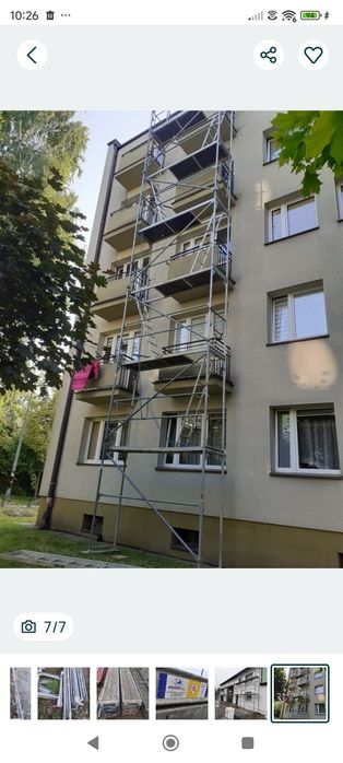 Rusztowanie elewacyjne - wynajem  , najlepsze ceny