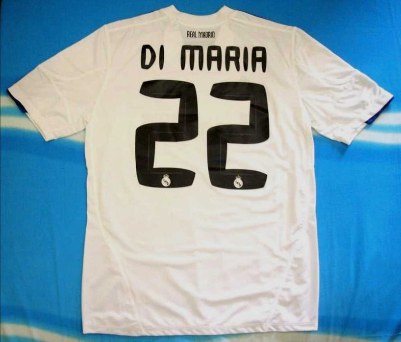 camisola futebol Real Madrid Di Maria