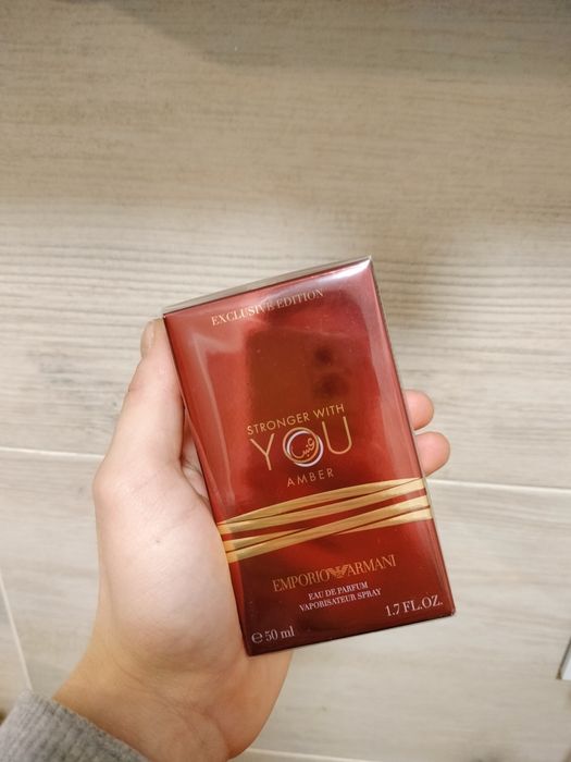 Stronger With You Amber - Woda perfumowana dla mężczyzn Emporio Armani