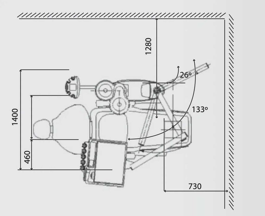 Cadeira Dentista Sinol Top + Line