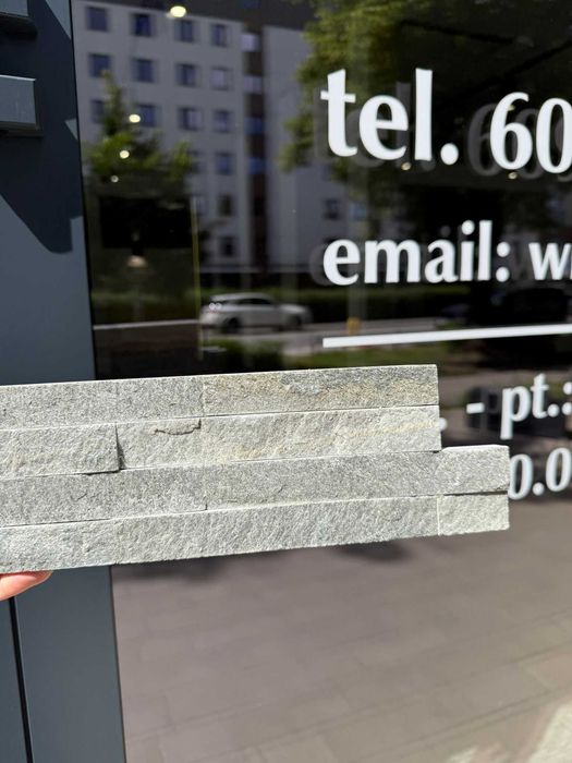 Łupek Grey | Stackstone 36x10x0,8-1,3cm | Kamień | ELEWACJA
