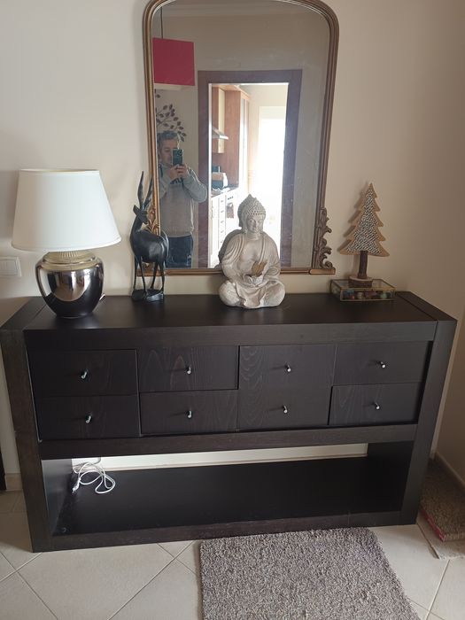 Aparador cor preta loja Area